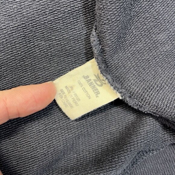 47 Brand Banner MLB Boston Red Sox Zip Up Hoodie Women’s Medium Blue Distressed - Picture 7 of 11